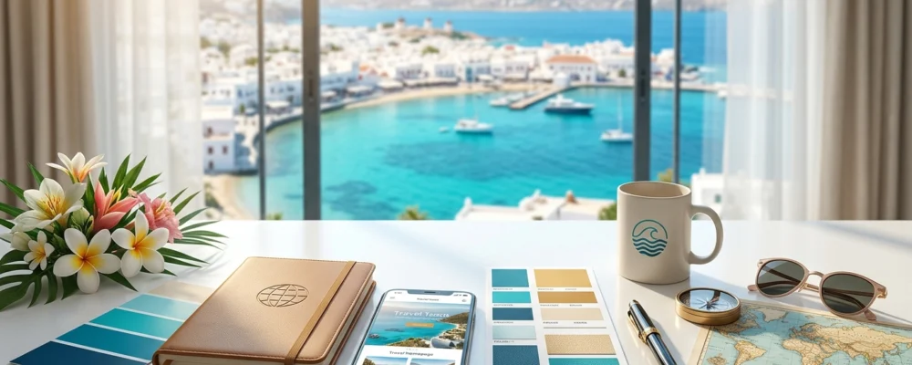Comment définir l'identité visuelle de son site web quand on est Travel Planner