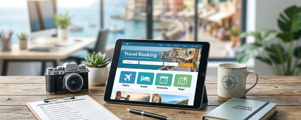 Site travel planner qui convertit : checklist des optimisations prioritaires : site travel planner qui convertit